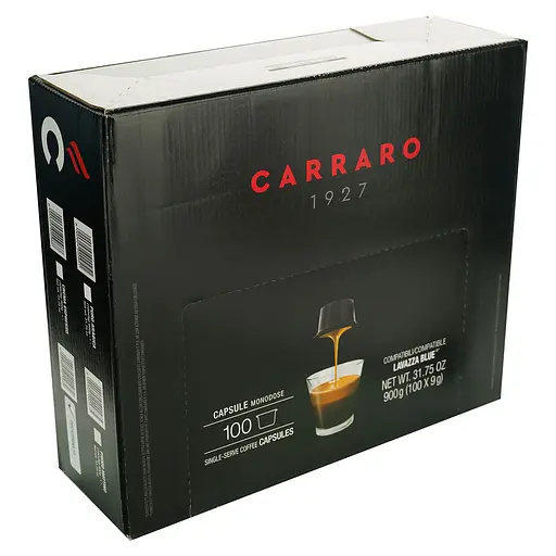 Кава в капсулах Carraro Lavazza Blue Decaffeinato, 100 капсул - фото 2