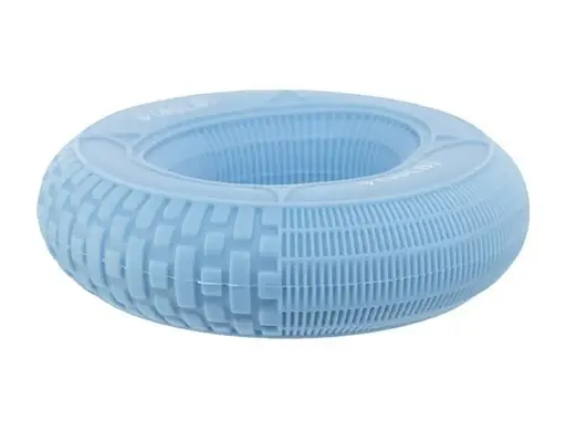 Еспандер кістьовий PowerPlay силіконовий PP-4330 Hand Grip Loops Light 13.5-18 кг Блакитний (PP_4330_Blue_(13.5-18kg)) - фото 3