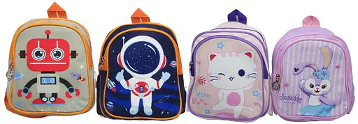 Рюкзак дитячий міні тканинний Улюблені герої, 26x21x10 см, 702-Н (В асортименті) - фото 4