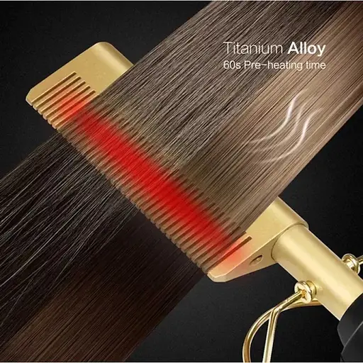 Гребінець для випрямлення волосся Beauty Grand XL-210 електрична щітка 2 в 1 - фото 3