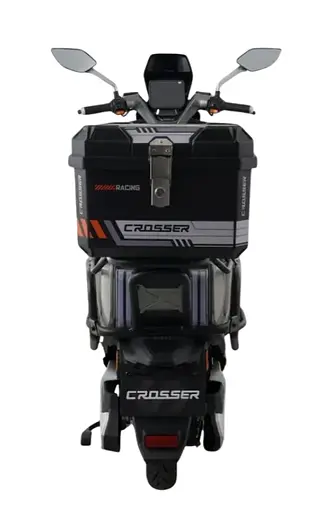 Електроскутер Двомісний Crosser V1 PRO (2000W 76.8V/30Ah) Зелений - фото 3