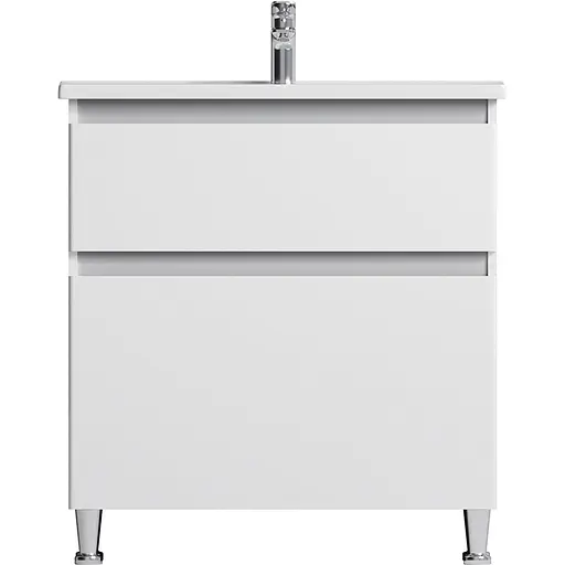 Тумба підлогова AM.PM X - Joy 80 см з умивальником M85-FSX0802-WC0802WG38 - фото 1