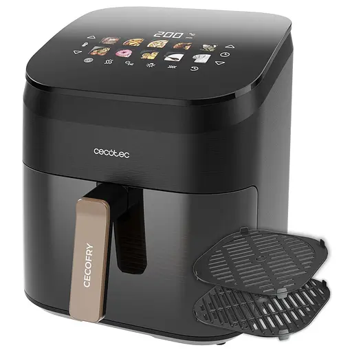 Мультипіч (аерогриль-фрітюрниця) CECOTEC Cecofry&Grill Smokin 6500 - фото 6