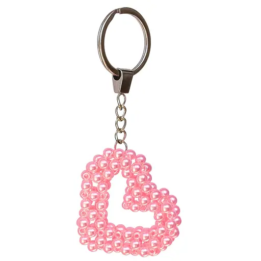 Набор для творчества Брелок из бусин "Сердце" Умняшка ВН-001, 6,5х5,5 см - фото 2