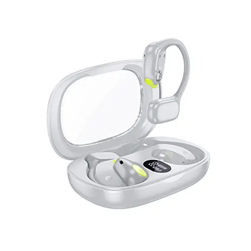 Навушники бездротові Hoco TWS EA1 відкриті сірий - фото 2