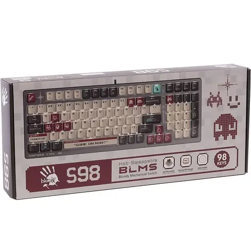 Клавиатура Bloody A4Tech WS98 (Pixels Red) (WS98 (Pixels Red)) - фото 5