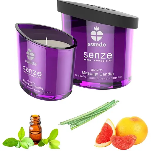 Свічка для масажу Swede Senze Divinity Massage Candle, 50 мл - фото 2