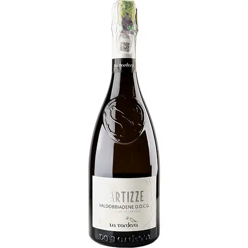 Игристое вино La Tordera Prosecco Superiore Di Cartizze DOCG Cartizze Spumante Dry белое сухое 11.5% 0.75 л (1057) - фото 1