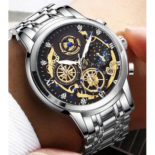 Чоловічий класичний годинник WishDoIt Baks - фото 5