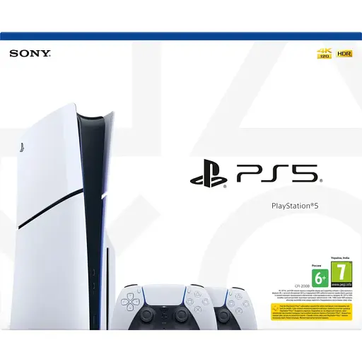 Игровая приставка Sony PlayStation 5 Slim Blu-ray 2 геймпады Dualsense - фото 9
