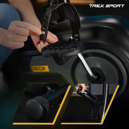 Велотренажер Trex Sport TX-400MB RECK магнітний сірий - фото 7