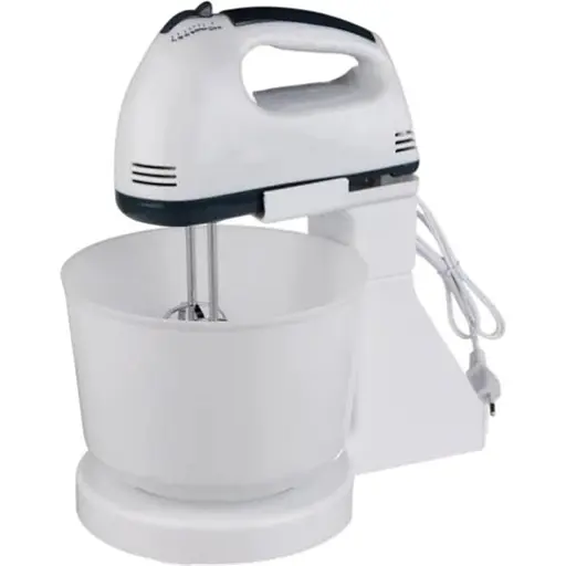 Стаціонарний електричний ручний міксер Crownberg з насадками для замішування крутого тіста - фото 1