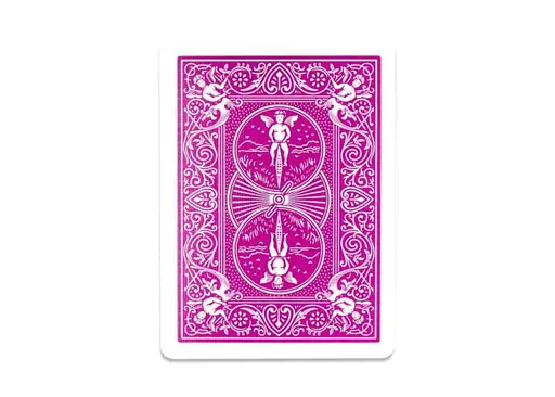Карты игральные United States Playing Card Company Bicycle Rider Back Fuchsia deck (BBF001) - фото 2