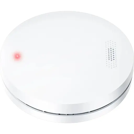 Детектор диму 85 дБ плаский автономний білий упаковка з 1 шт.
