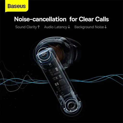 Наушники Baseus True Wireless Earphones Bowie E9 (NGTW120002) белые - фото 6