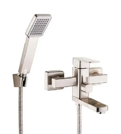 Змішувач для ванни Troya LEB3-A123Н одноважільний сатин 30412 - фото 1