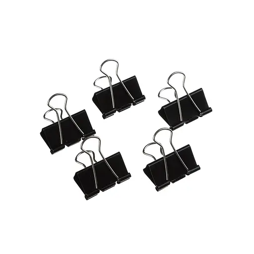 Биндер-зажим для бумаги, 32 мм, черный, BM.5303 BUROMAX (4823078947536) - фото 2