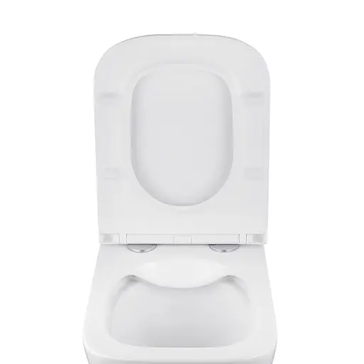 Комплект 4 в 1: Инсталляция GROHE Rapid SL 3 в 1 3884966Q + Унитаз безободочный Kroner Eifel WHI493436 RIMLESS с сиденьем Slim Duroplast / Soft-close / Quick relase KE493436WHIR (38849 - фото 11