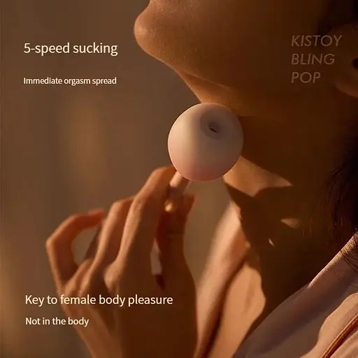 Вакуумный стимулятор KisToy Bling Pop - фото 6
