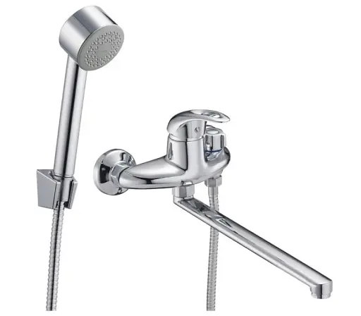 Смеситель для ванны Udis NHK7-B048 однорычажный с душевым набором Хром 30412 - фото 1