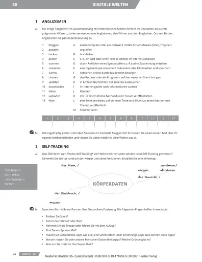 Akademie Duetsch B2+ Zusatzmaterial. Band 4 - фото 3