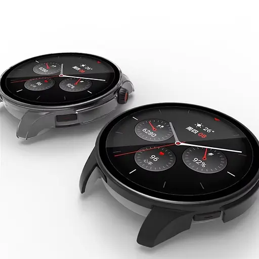 Защитный чехол Tamister для смарт-часов Amazfit Balance с пленкой черный - фото 5