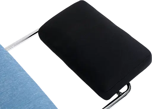 Геймерское кресло GT Racer черное со светло-синим (X-2324 Fabric Light Blue/Black Suede) - фото 10