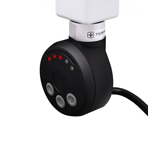 Електронагрівач ТЕН для рушникосушки TERMA MEG 600W чорний кабель спіральний - фото 1