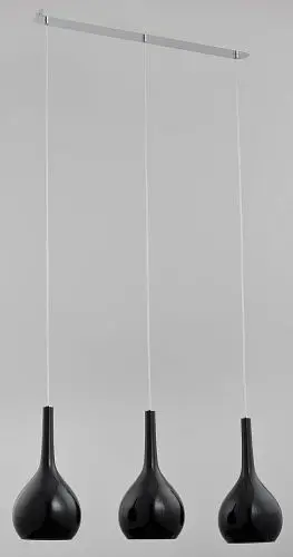 Люстра підвіс ALFA Vetro Black 20643 - фото 1