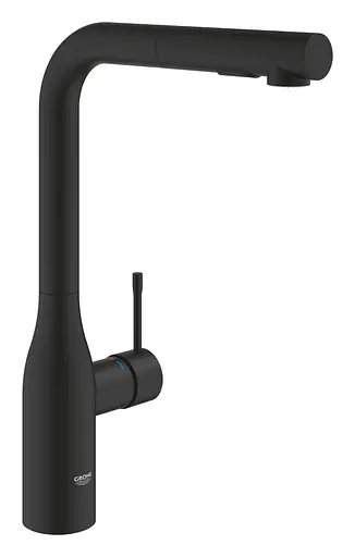 Змішувач для кухні Grohe Essence 30504KF0 Чорний матовий - фото 1