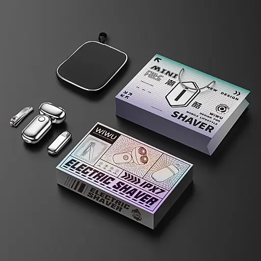 Портативная электробритва WIWU Wi-SH005 3 in 1 gentleman Shaver sets - фото 6