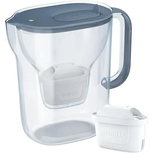 Фильтр-кувшин Brita Style Essential XL Mxpro серо-голубой (1058043) - фото 1