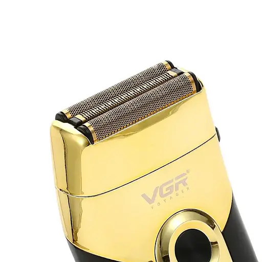Електробритва Шейвер VGR V-383 IPX4 з подвійним лезом Золотистий - фото 7