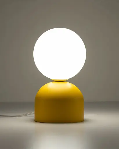 Настільна лампа TK Lighting 16040 Miki G9 1x8W IP20 жовта - фото 3