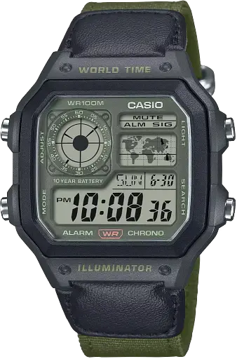 Годинник Casio TIMELESS COLLECTION AE-1200WHUB-3AVEF