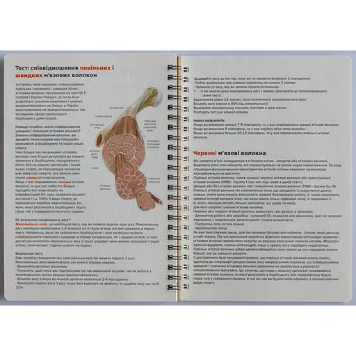 Щоденник тренувань "Для нього" А5 15103-KR, на пружині - фото 2