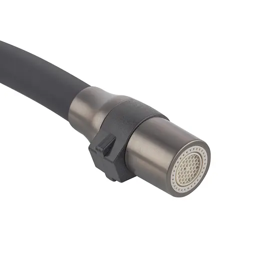 Смеситель для кухни на две воды с гибким изливом Koer KB-72006-07 KR3382 Графит - фото 9