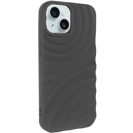 Чохол Epik TPU MonoWave для Apple iPhone 15, 6.1 Black