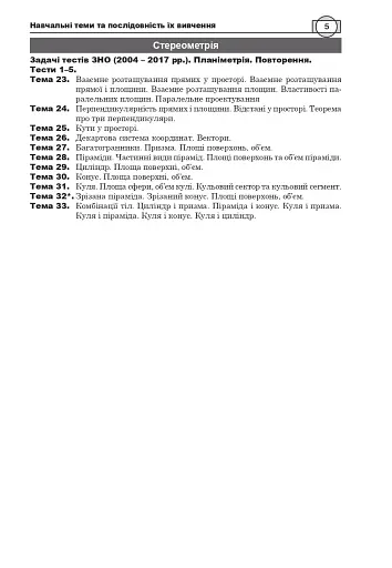Математика. Комплексне видання. Частина ІV. Стереометрія. ЗНО і НМТ. 2026 - фото 4
