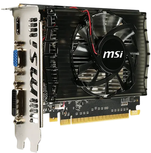 Видеокарта GeForce GT 730 2GB MSI (N730-2GD3V2) Б/У - фото 2