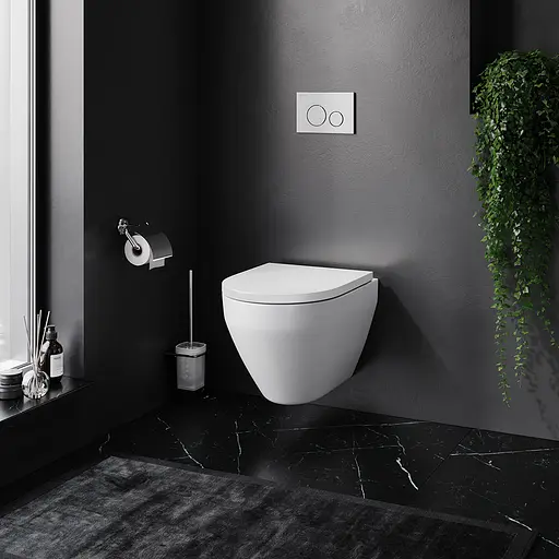 Унитаз подвесной AM.PM SPIRIT FlashClean без сиденья (C701700WH) - фото 2