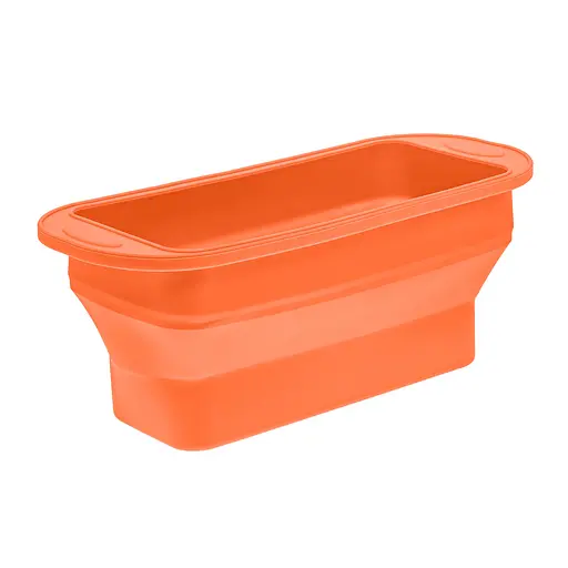 Форма для выпечки хлеба силиконовая 29.5х12.3х11 см, Profsil Оранжевый 86798 - фото 5