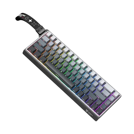 Клавиатура Onikuma G69 HE Side Printed Gradient Black (G69-HEMS-SP-GB) - фото 3