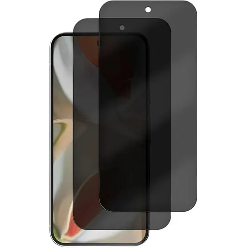 Захисне скло DK для Google Pixel 9 Pro XL Антишпигун Full Glue 020552 black 2 шт.