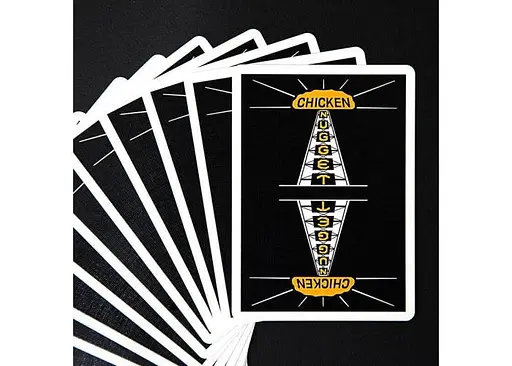 Карти гральні United States Playing Card Company Vintage Chicken Nugget (black) (ВР_КИВЧН) - фото 3