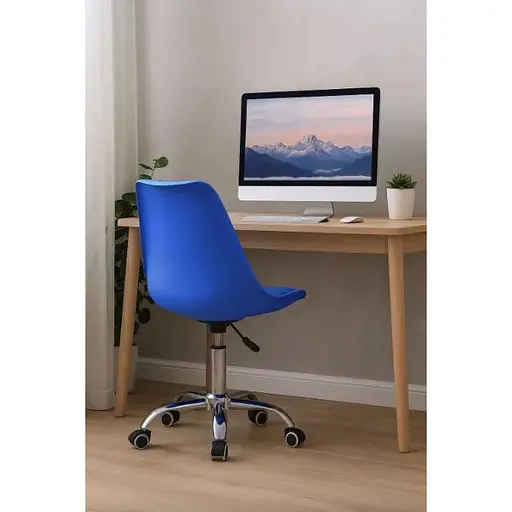 Офисное кресло Leobert Alba синий - фото 4