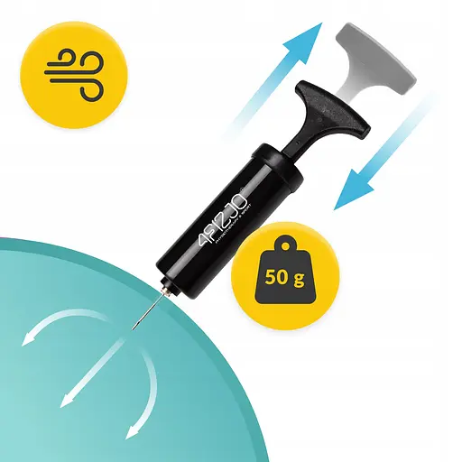 Мяч для пилатеса, йоги, реабилитации 4FIZJO 22 см Mint (P-5905973404877) - фото 2