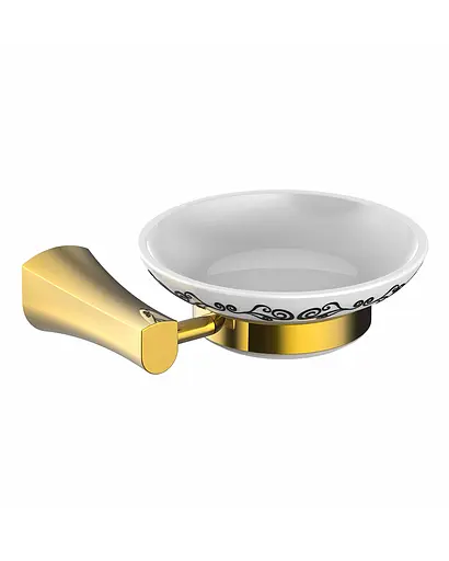 Мильниця настінна Imprese Cuthna zlato 110280, Золотий - фото 1