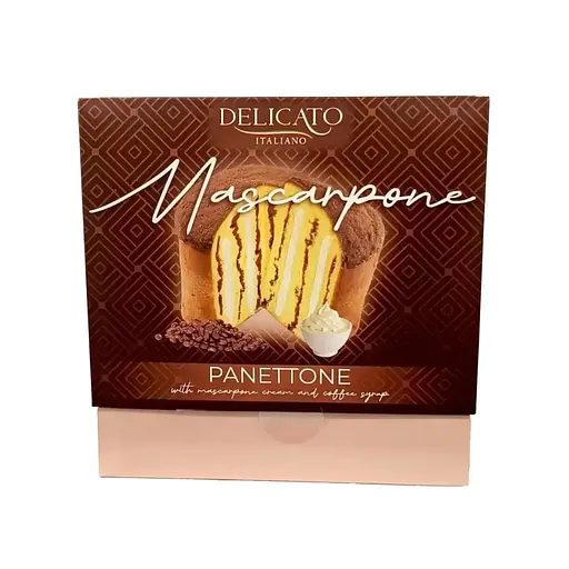 Паска Delicato Italiano з кавовим кремом та маскарпоне 750 г