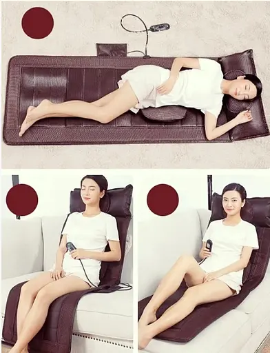 Массажная накидка матрас Benbo AM-311 (AM-301А) Массаж шеи и всего тела с подогревом - фото 3